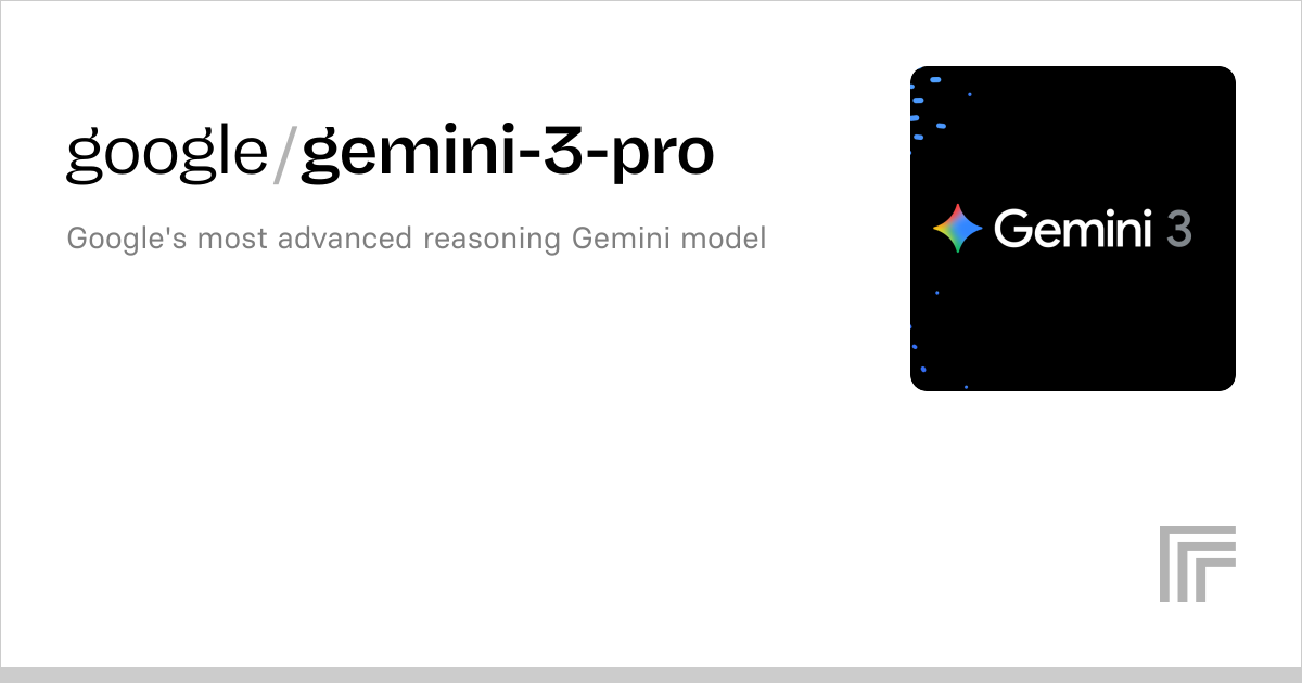 google/gemini-3-pro